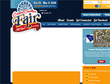 Tablet Screenshot of coastalcarolinafair.org